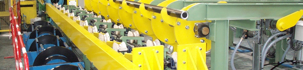 Piping manufacturing machinery
